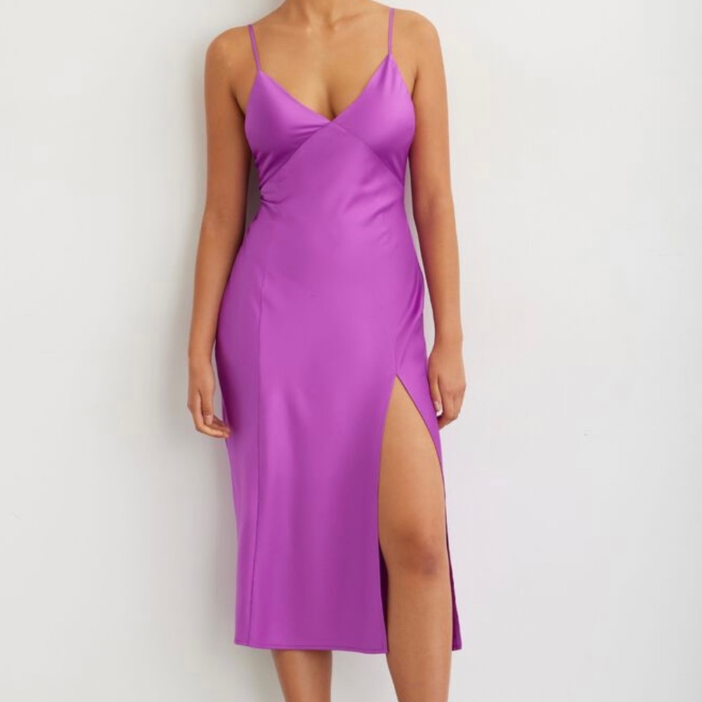 DYNAMITE pink slip dress